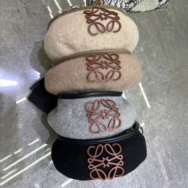 ハイブランド loewe ベレー帽 レデ...