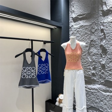 ロエベニットキャミソール ホルターネック...