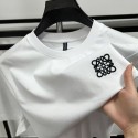 LOEWE ロエベブランドtシャツカットソー コピーブランド刺繍tシャツ上着カジュアルTシャツカットソーペアカップル大人の上質TシャツM-4XL