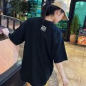 LOEWE ロエベブランド半袖tシャツ ブランド黒白tシャツ 上着 カジュアル ハイブランド半袖tシャツ トップス 男女兼用 韓国  tシャツS-5XL