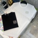 LOEWE ロエベ夏tシャツブランドかわいい ハイブランド半袖tシャツ 男女兼用 韓国 tシャツ 黒白tシャツ ユニセック ブランドM-4XL