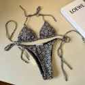ハイブランドロエベ夏のビーチ用 トライアングルビキニ LOEWE水着 ホルターネック 2点セット 大人 夏 セパレート 韓国風 S-XL 海水浴 ビーチ 大人 おしゃれ 三角ビキニ オトナ女子 バスト