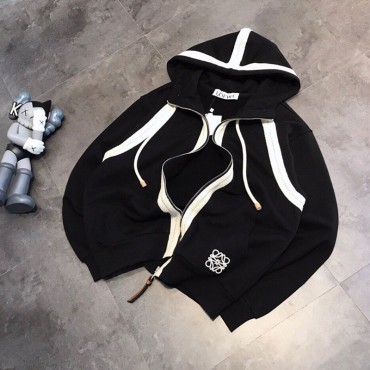 ハイブランドロエベジップ パーカー メン...