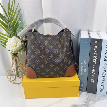 ブランド ルイヴィトン バッグ レディース ショルダーバッグ LV トートバッグ 大容量 ハンドバッグ 2wayバッグ 高品質 PUレザー 経典モノグラム模様 贅沢感溢れ ファッション 光沢金具 おしゃれ 激安