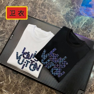 ルイヴィトン パーカー メンズ トレーナー ブランド LV パーカー Tシャツ 長袖 丸首 春秋服  メンズ 半袖tシャツ オーバーサイズ 裏起毛 可愛い カジュアル おしゃれ 快適 人気 シンプル オシャ tシャツ 春秋冬服 無地 パーカー Tシャツ