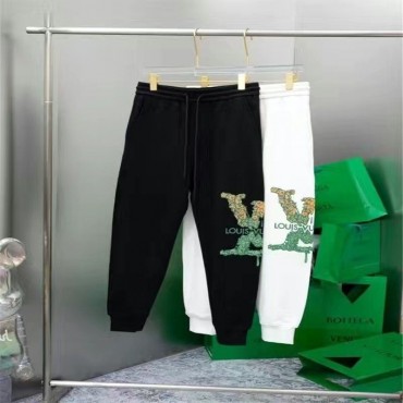 ルイヴィトン lvスウェットパンツ 男女...