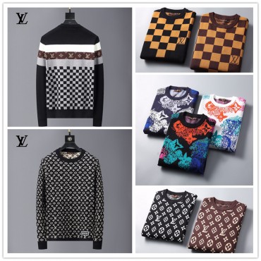 ルイヴィトン lv セーター 春秋冬 厚...