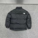 lv ルイヴィトン the north face ザノースフェイス 中綿コート フード付きアウタージャケット 定番ロゴ 厚手 暖かい ふわふわ