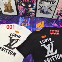 Lv ルイヴィトン夏tシャツブランドかわいいブランド 服 コピー 激安屋20代 30代40代tシャツ 激安パロディ大人の上質Tシャツ