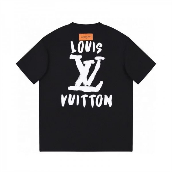 Lv ルイヴィトン夏tシャツブランドかわいいブランド 服 コピー 激安屋20代 30代40代tシャツ 激安パロディ大人の上質Tシャツ