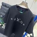 Lv ルイヴィトンブランド半袖tシャツブランドtシャツオーバーサイズTシャツカットソーペアカップルtシャツ ユニセック ブランド