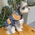 Lv ルイヴィトンハイブランドペット服 牽引ロープ ドッグウェア  犬の服ブランド犬用洋服パロディブランドペット用服激安ブランド犬服春夏