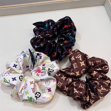 Lv ルイヴィトンブランド可愛い蝶結びヘ...