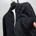 GG ブランド男女兼用 ニット メルトン ZIP ブルゾン アウター コート 防寒 服 ジャケット 秋服 冬服 カーディガン ビッグシルエット プレゼント ギフト 韓国 シンプル 春 秋 冬 メンズ S - 4XL