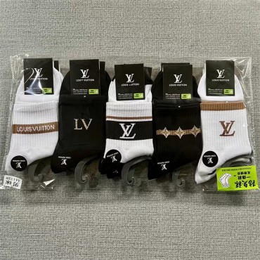 Lv ルイヴィトンハイブランド ソックス...