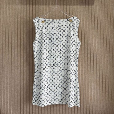 ルイヴィトンワンピース レディース ロン...