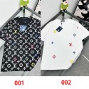 Lv ルイヴィトンtシャツハイブランド夏ブランドtシャツ上着カジュアルブランドtシャツ高品質大人の上質Tシャツ M - 4XL