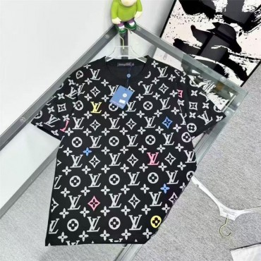 Lv ルイヴィトンtシャツハイブランド夏...