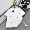 Lv ルイヴィトンtシャツハイブランド夏ブランドtシャツ上着カジュアルブランドtシャツ高品質大人の上質Tシャツ M - 4XL