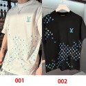 Lv ルイヴィトンブランドtシャツカットソー コピーブランド半袖tシャツブランドtシャツ高品質韓国 パチモン tシャツ XS - 5XL