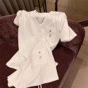 ルイヴィトン上下セット レディース Lv 半袖Tシャツ 半ズボン 夏 トップス 高品質 パジャマ 部屋着 ルームウェア ゆったり カジュアル 女子 学生 M - XL