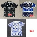 ルイヴィトンtシャツ メンズ 半袖 夏 Lv トレーニングウェア 冷感シャツ 夏服 大きいサイズ スポーツTシャツ XS - 5XL スポーツウェア ランニング 吸汗速乾