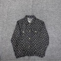 ルイヴィトンデニムシャツ メンズ 長袖 ブランド lv ジャージ モノグラム柄 汗染み防止 快適な 軽い 柔らかい かっこいい ワイシャツ カジュアル シンプル オシャレ 人気 春秋冬服  XL - 5XL 