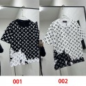 Lv ルイヴィトンブランド半袖tシャツハイブランド半袖tシャツ男女兼用20代 30代40代tシャツ 激安パロディ大人の上質Tシャツ M¬4XL