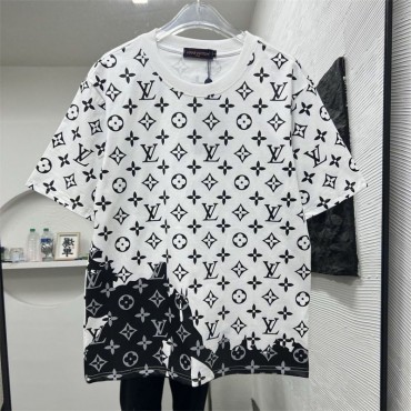 Lv ルイヴィトンブランド半袖tシャツハ...