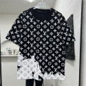 Lv ルイヴィトンブランド半袖tシャツハイブランド半袖tシャツ男女兼用20代 30代40代tシャツ 激安パロディ大人の上質Tシャツ M¬4XL
