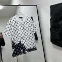Lv ルイヴィトンブランド半袖tシャツハイブランド半袖tシャツ男女兼用20代 30代40代tシャツ 激安パロディ大人の上質Tシャツ M¬4XL