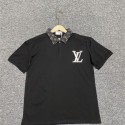 ブランドルイヴィトンポロシャツ メンズ Lv 半袖 ポロシャツ 夏服メンズ おしゃれかっこいい 薄手 ゆったり 大きいサイズ カジュアル 襟付き ゴルフ 部屋着 吸汗速乾 ポロシャツM - 4XL 