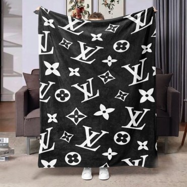 Lv ルイヴィトン保温防寒 旅行 昼寝毛...