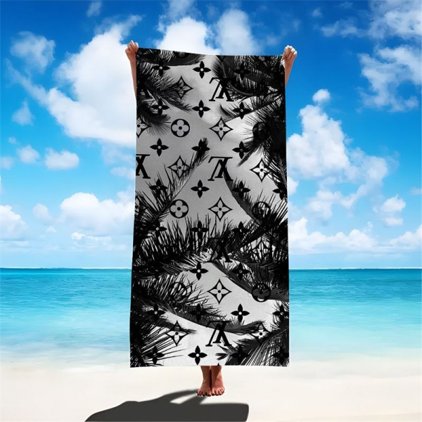 Lv ルイヴィトン ハイブランド多用途タオルメンズフェイスタオル 運動タオルハイブランドシャワータオル 大幅 吸水タオルフェイスタオル ブランド 人気