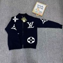 ブランドルイヴィトンニットカーディガン レディース 長袖 Lv セーター カットソー トップス ダブルジップ アウター 前開き ゆったり 体型カバー 柔らかい 厚手 無地 着痩せ カジュアル 普段着 通勤 春 秋 冬S - 5XL