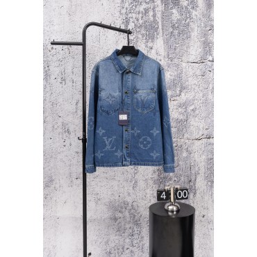 ハイブランドルイヴィトンデニムシャツ レ...