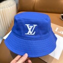 ハイブランドルイヴィトン バケットハット Lvリバーシブルハット ユニセックス  バケットハット男女兼用 ハット メンズ 大きいサイズ 日よけ帽子 綿 日焼け防止 
