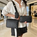 ブランドLvショルダーバッグ メンズ ルイヴィトンサコッシュ PU革 斜めがけ 薄型 軽量 小さめ 斜め掛けバッグ メンズ ポーチ 2WAYバッグ