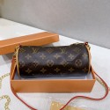ブランドルイヴィトン女性用円筒形クロスボディバッグ lv ブランドPUレザーショルダーバッグ 調節可能なストラップと広々としたインテリア付き 日常使用に最適女性用ハンドバッグ