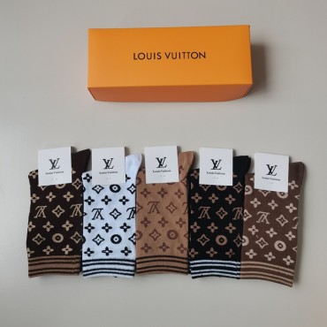 Lv ルイヴィトンハイブランド ソックス...