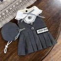 ミュウミュウ MiuMiuブランド犬用洋服パロディブランド犬服 春夏 ハット付き2点セット ペット服秋冬暖かいブランド猫服ペット用服 トイプードル チワワ ダックスXS - XL