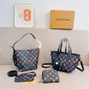 LV 肩掛けバッグブランド男女兼用ブランドルイヴィトンミニバッグコーデ 年齢やスタイルを問わずご愛用いただける 3点セット ブランドLV手提げカバン大容量レディースショルダーバッグブランドカジュアル
