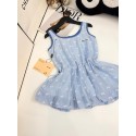 ブランドMiuMiuキャミソール ワンピース 女の子 ミュウミュウチュールワンピース ペチコート かわいい 子供服 重ね着 発表会 パニエ 下着 透け防止 可愛い ふんわり 普段着 通園 100¬150cm 