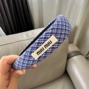 ミュウミュウ MiuMiuブランドカチューシャ ミュウミュウヘアカチューシャ コスプレ 髪留め ヘアアクセサリー 人気 エレガント ヘアアクセサリー ヘア飾り