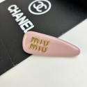 ミュウミュウ MiuMiuブランドPUレザーバレッタ リボンヘアピン 韓国スタイル ヘアピン クリップとバレッタ ヘアアクセサリー かわいい 気質