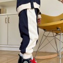 モンクレールキッズ服 セットアップ パーカー Monclerジャージ キッズ 長袖トップス 子供服 100 - 160cmトップス スウェット ロングパンツ カジュアルパンツ 上下セット 2点セット 通学 通園 入学式 卒業式 学院風 洋服 ジュニア服
