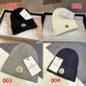 モンクレールニット帽 メンズ ビーニー 帽子 Moncler ワッチキャップ 無地 春 夏 秋 冬用 通勤 バイク ランニング スポーツ 帽子 伸縮性 保温 通気性 スカルキャップ スキー 登山 ビーニー 男女兼用ニット