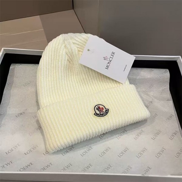モンクレールニット帽 メンズ ビーニー 帽子 Moncler ワッチキャップ 無地 春 夏 秋 冬用 通勤 バイク ランニング スポーツ 帽子 伸縮性 保温 通気性 スカルキャップ スキー 登山 ビーニー 男女兼用ニット