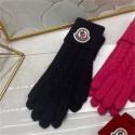 ブランドMonclerウールグローブ 防寒 レディース メンズ モンクレールニット手袋 おしゃれ 可愛い 防寒 保温効果 洗濯機OK スマホが触れる 通勤 通学 自転車 男性 女性