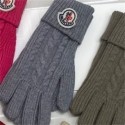 ブランドMonclerウールグローブ 防寒 レディース メンズ モンクレールニット手袋 おしゃれ 可愛い 防寒 保温効果 洗濯機OK スマホが触れる 通勤 通学 自転車 男性 女性